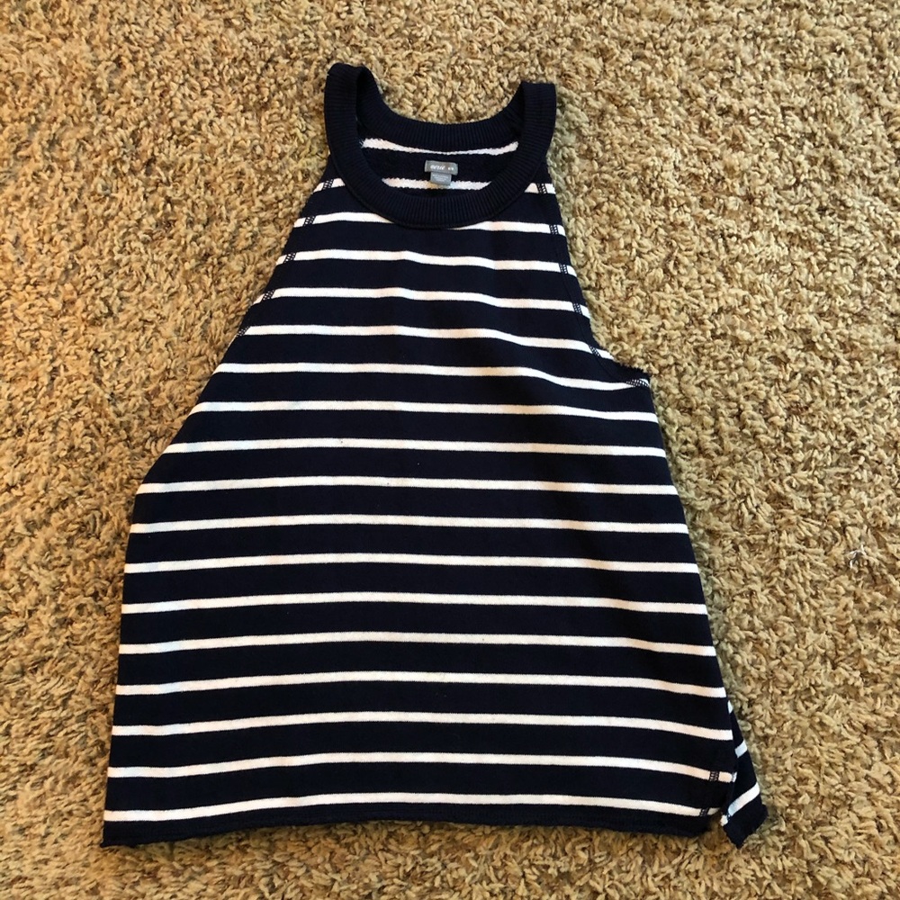 stripped tank